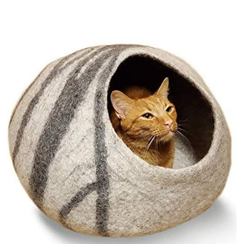 wholesale felt cat bed cat cave handmade Nepal