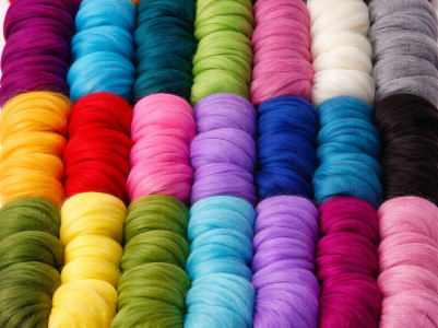 100% natural New Zealand wool with AZO-free dyes, sustainable and non-toxic felt products for wholesale export from Nepal.